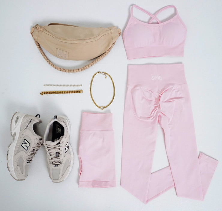Light Pink Active Shorts